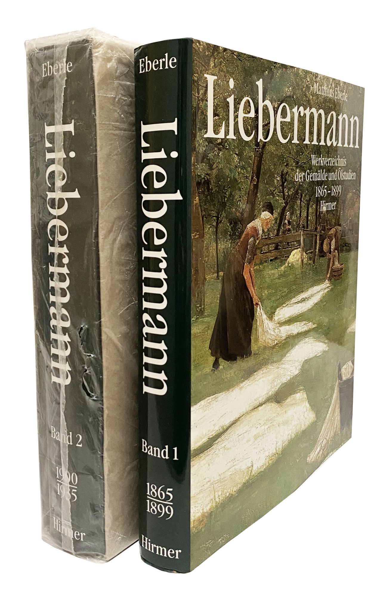 D i e Bucher der kunstler 希少本 MAX LIEBERMANN: Werkverzeichnis der Gemalde und Olstudien. 2