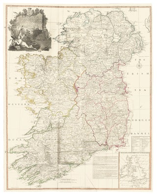 Item nr. 50097 12 & 13. Ireland. A New Universal Atlas. Thomas Kitchin