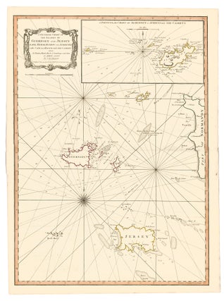 Item nr. 50103 20. A General Chart of the Islands of Guernsey and Jersey. A New Universal Atlas....