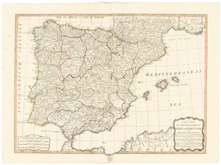 Item nr. 50104 21. The Kingdoms of Spain and Portugal. A New Universal Atlas. Thomas Kitchin