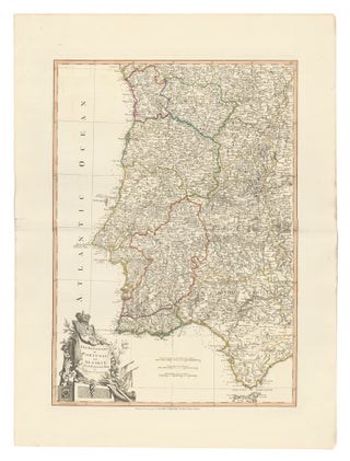 Item nr. 50105 22. The Kingdoms of Portugal and Algarve. A New Universal Atlas. Thomas Kitchin