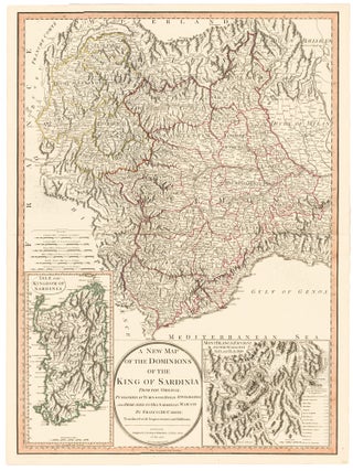 Item nr. 50110 27. Dominions of the King of Sardinia. A New Universal Atlas. Thomas Kitchin
