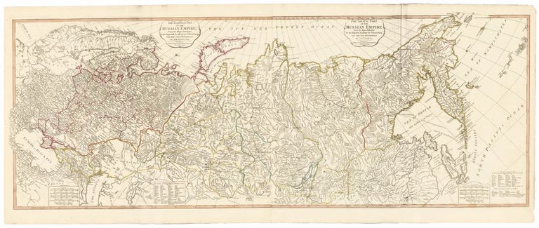 Item nr. 50123 41. Russian Empire in Europe and Asia, from A New Universal Atlas. Thomas Kitchin.