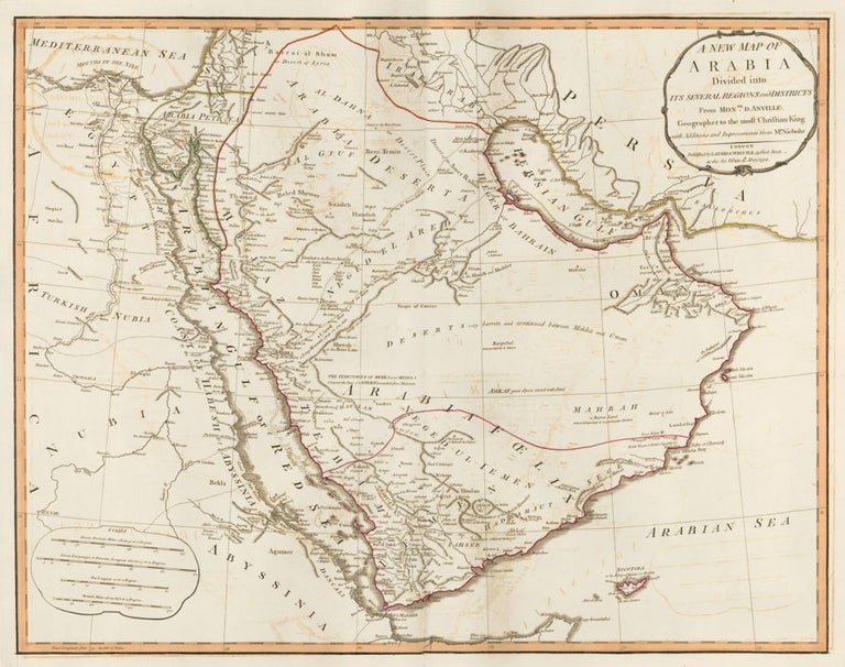 Item nr. 50126 45. Arabia. A New Universal Atlas. Thomas Kitchin.