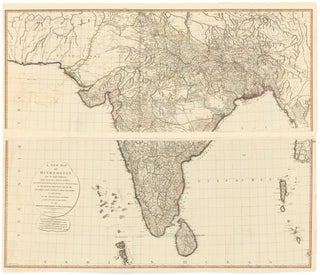 Item nr. 50128 47 & 48. Hindoostan [India]. A New Universal Atlas. Thomas Kitchin