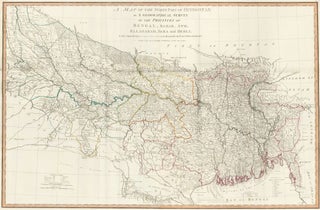 Item nr. 50129 52. The North Part of Hindostan. A New Universal Atlas. Thomas Kitchin