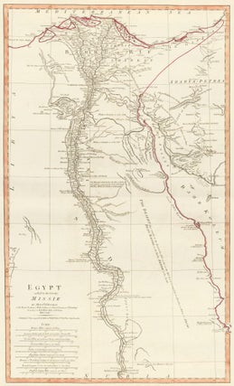 Item nr. 50135 59. Egypt Called in the Country Missir. A New Universal Atlas. Thomas Kitchin