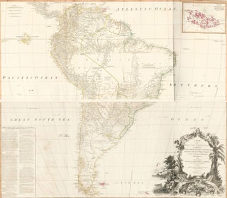 Item nr. 50143 69 & 70. South America. A New Universal Atlas. Thomas Kitchin