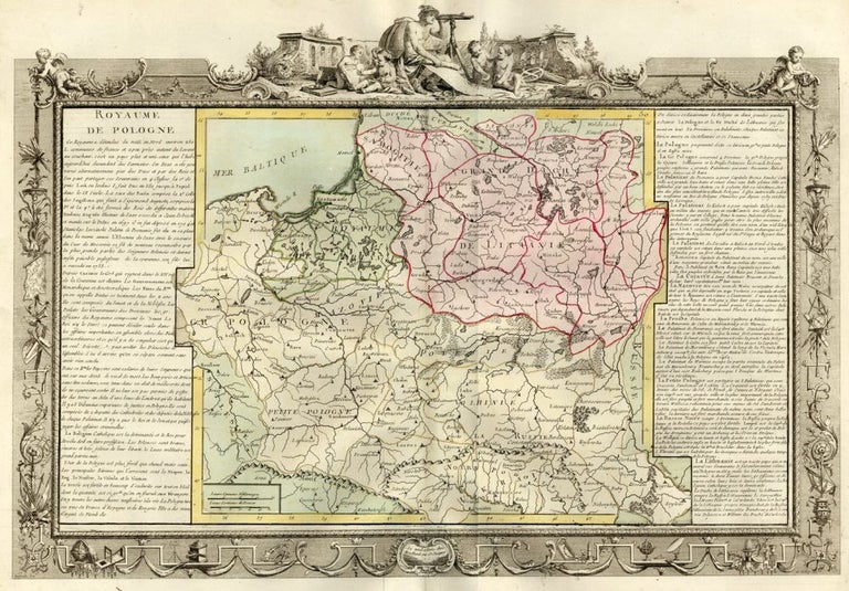 Item nr. 50173 Kingdom of Poland. Géographie Moderne. Jean-Baptiste Louis Clouet.