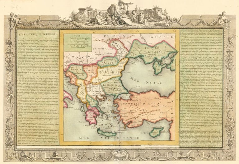 Item nr. 50185 European Turkey and the Balkans. Géographie Moderne. Jean-Baptiste Louis Clouet.