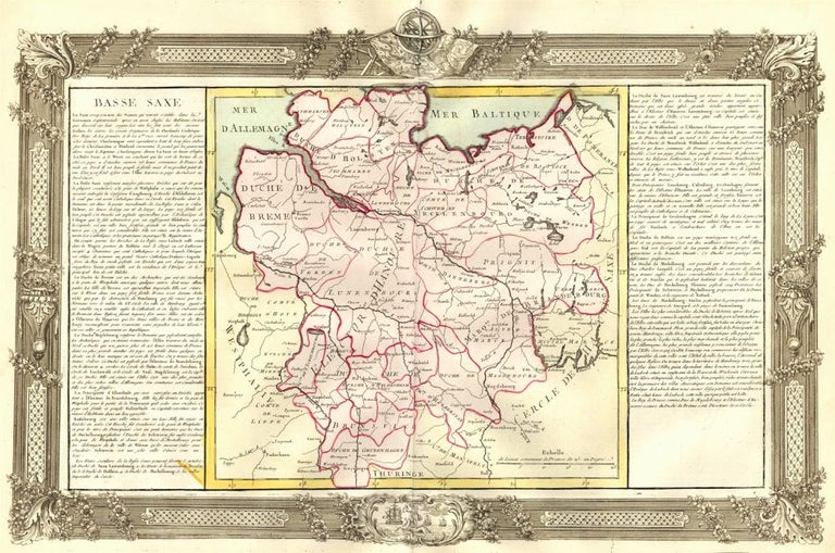 Item nr. 50189 Lower Saxony (Germany). Géographie Moderne. Jean-Baptiste Louis Clouet.