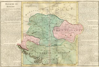 Item nr. 50196 Kingdom of Hungary. Géographie Moderne. Jean-Baptiste Louis Clouet