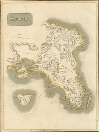 Item nr. 50236 Attica. The New General Atlas. John Thomson