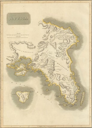 Item nr. 50236 Attica. The New General Atlas. John Thomson