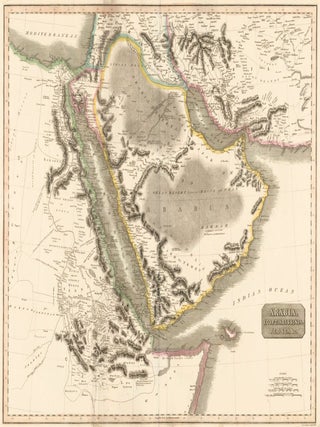 Item nr. 50263 Arabia, Egypt, Abyssinia, Red Sea, from the New General Atlas. John Thomson