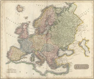 Item nr. 50276 Europe, from the New General Atlas. John Thomson