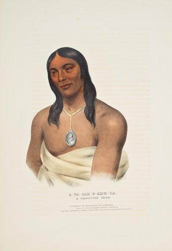 Item nr. 50971 A-NA-CAM-E-GISH-CA. History of the Indian Tribes of North America. Thomas McKenney, James Hall.