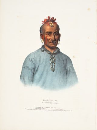Item nr. 50973 KISH-KAL-WA. History of the Indian Tribes of North America. Thomas McKenney, James...