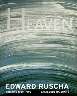 ED RUSCHA: Editions 1959 - 1999. Catalogue Raisonne by Minneapolis. Walker  Art Center, Siri Engberg, Clive Phillpot on Ursus Books, Ltd