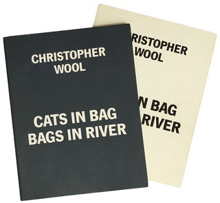 Item nr. 92416 CHRISTOPHER WOOL Cats in Bag Bags in River. Museum Boymans-Van Beuningen Rotterdam