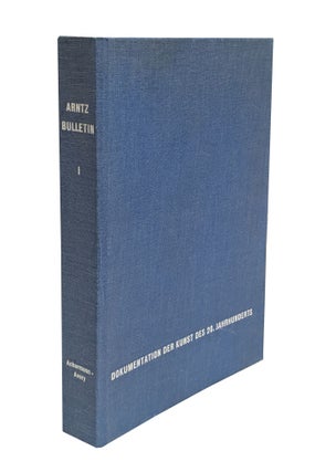 Item nr. 93131 Dokumentation der Kunst des 20.Jahrhunderts. Vol.1. Wilhelm F. Arntz
