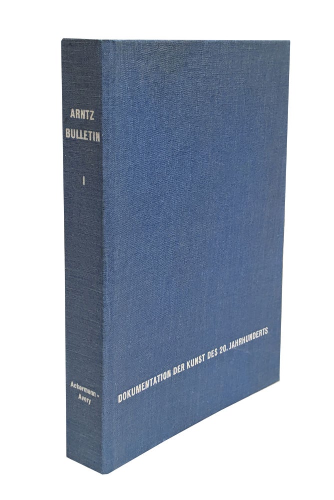 Item nr. 93131 Dokumentation der Kunst des 20.Jahrhunderts. Vol.1. Wilhelm F. Arntz.
