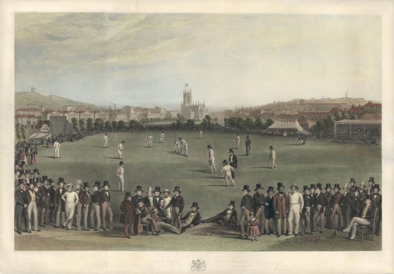 Item nr. 96918 The Cricket Match, between Sussex and Kent, at Brighton. George Henry Phillips.