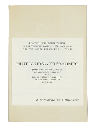 Huit Jours a Trébaumec. Journal de Vacances Orné.